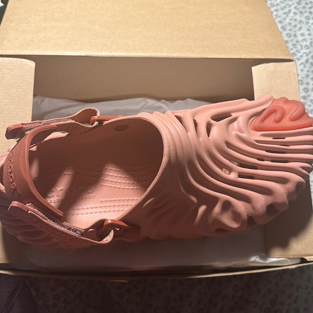 Brand new men’s crocs never worn